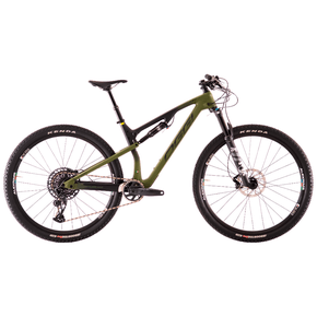 Bicicleta Oggi Cattura Pro T-20 Carbon Aro 29 GX 2023 12v Verde e Preto