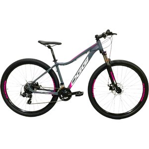 Bicicleta Oggi Float Sport Aro 29 Tourney 21v Grafite e Cinza e Rosa Bicicleta Oggi Float Sport Aro 29 Tourney 21v Grafite e Cinza e Rosa