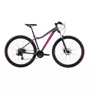 Bicicleta Oggi Float Sport Aro 29 Tourney 21v Grafite e Rosa e Roxo