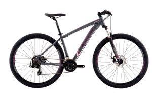 Bicicleta Oggi Hacker Sport Aro 29 Tourney 21v 2024 Grafite e Rosa e Preto Bicicleta Oggi Hacker Sport Aro 29 Tourney 21v 2024 Grafite e Rosa e Preto