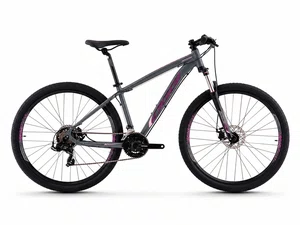 Bicicleta Oggi Hacker Sport Aro 29 Tourney 21v 2024 Grafite e Rosa e Preto