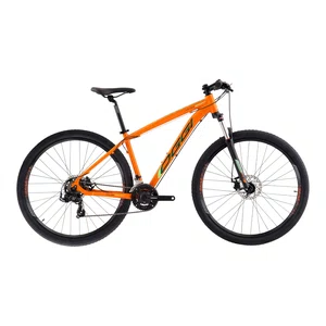Bicicleta Oggi Hacker Sport Aro 29 Tourney 21v 2024 Laranja e Verde e Preto