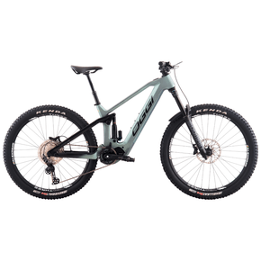 Bicicleta Oggi Potenza Sport E-Bike Carbon Aro 29 Deore 12v 2024 Prata e Preto