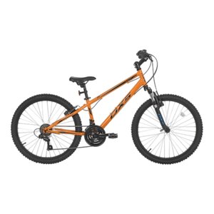 Bicicleta OXS Glide 100 Aro 24 Shimano 21v Laranja e Preto e Azul