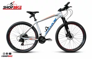 Bicicleta Seminova A29 Audax Havok TX Shimano Torney 24V T-19 Cinza/Azul/Laranja