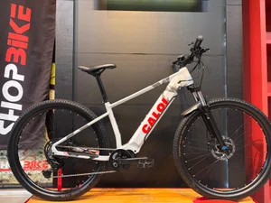 Bicicleta Seminova A29 Caloi E-Vibe Shimano Cues 9V T-17 Cinza
