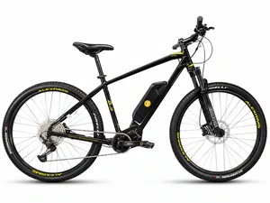 Bicicleta seminova a29 oggi 8.3 2023 shimano deore 11v t-19 preta/amarela