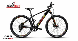 Bicicleta Seminova A29 Oggi Big Wheel 8.0 Shimano 7V T-17 Preto/Amarelo/Vermelho