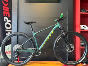 Bicicleta seminova a29 scoot 965 shimano slx 12v t-17 camaleão
