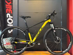 Bicicleta seminova a29 soul sl829 sram nx 12v t-17 preto/amarelo