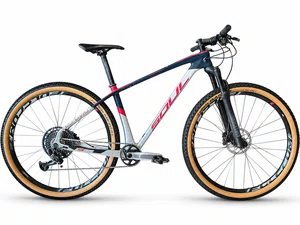 Bicicleta Seminova A29 Soul Vesuvio Sram Gx 12V T-17 Prata/Azul/Vermelho