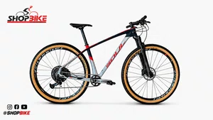 Bicicleta Seminova A29 Soul Vesuvio Sram Gx 12V T-17 Prata/Azul/Vermelho