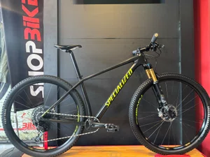 Bicicleta seminova a29 specialized epic gx t-17 12v preto/verde