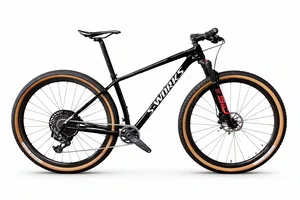 Bicicleta seminova a29 specialized epic ht s-works gx axs 12v preta/branca