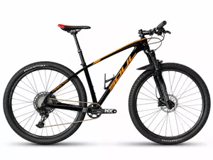 Bicicleta Seminova Soul Vesuvio Aro 29 SRAM NX 12v Preta/Laranja