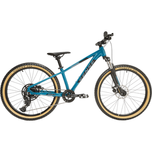 Bicicleta Sense Grom Evo Aro 24 Cues 9v Aqua e Pretoㅤㅤㅤ