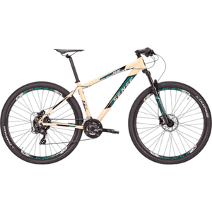 Bicicleta Sense One 2023 Aro 29 Tourney 21v Creme e Aqua Bicicleta Sense One 2023 Aro 29 Tourney 21v Creme e Aqua