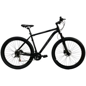 Bicicleta Sinc Tempo Aro 29 Tourney 21v Preto e Cinza