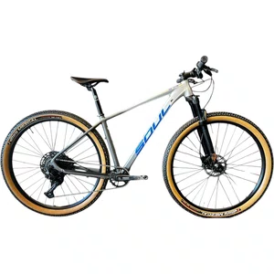 Bicicleta Soul Sl 329 Aro 29 Deore 12v Prata e Azul - Seminova