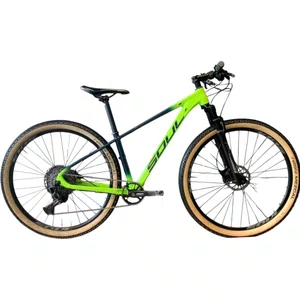 Bicicleta Soul Sl329 Aro 29 Sram Sx 12v Amarelo e Verde - Seminova