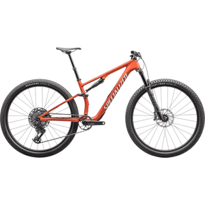 Bicicleta Specialized Aro 29 Epic 8 Comp Laranja Escuro e Branco