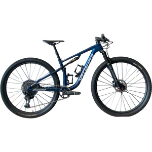 Bicicleta Specialized Aro 29 Epic Race Comp gx 12v Azul e Branco - Seminova Bicicleta Specialized Aro 29 Epic Race Comp gx 12v Azul e Branco - Seminova