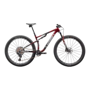 Bicicleta Specialized Aro 29 S-Works Epic XX T-TYPE 12V Vermelho Preto e Prata