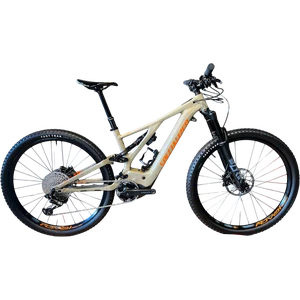 Bicicleta Specialized Aro 29 Turbo Levo Comp Alloy Xo1 12V Cinza e Laranja - Seminova Bicicleta Specialized Aro 29 Turbo Levo Comp Alloy Xo1 12V Cinza e Laranja - Seminova