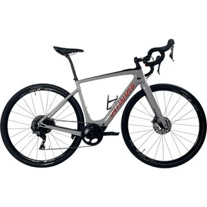 Bicicleta Specialized Aro 700 Creo SL Comp Carbon GRX 11v Cinza e Preto - Seminova