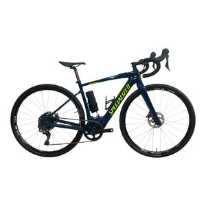 Bicicleta Specialized Creo SL E5 Comp Aro 700 GRX 11v 2022 Azul e Verde - Seminova