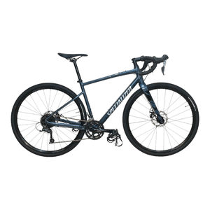 Bicicleta Specialized Diverge E5 Aro 700 Claris 8v 2022 Azul e Prata