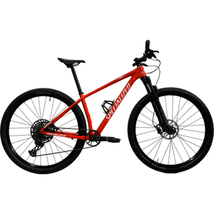 Bicicleta Specialized Epic Comp Aro 29 GX 12V Vermelho e Branco - Seminova