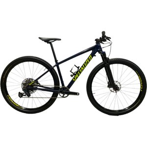 Bicicleta Specialized Epic HT Aro 29 GX 12v Azul e Amarelo - Seminova