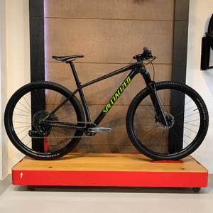 Bicicleta Specialized Epic HT Aro 29 GX 12v Preto e Verde - Shopbike