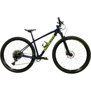 Bicicleta Specialized Epic HT Aro 29 NX 12V Azul e Verde - Seminova