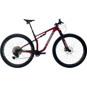 Bicicleta Specialized Epic Race S-Works Aro 29 XX1 AXS 12v Vermelha e Branca - Seminova