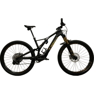 Bicicleta Specialized Levo SL S-Works Aro 29 XX1 12v Preto e Dourado - Seminova