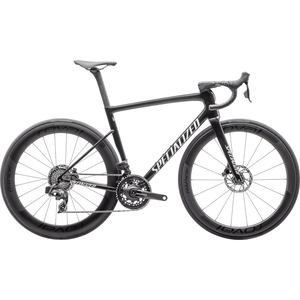 Bicicleta Specialized Tarmac SL8 PRO Aro 700 Sram Force Etap AXS 24v 2025 Carbono Brilhante e Prata Branco Metálico