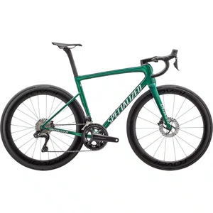 Bicicleta Specialized Tarmac sl8 pro Aro 700 Ultegra 24v Verde Metálico e Branca