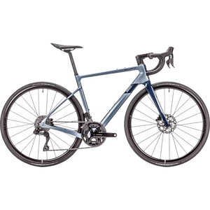 Bicicleta Swift Univox Comp Aro 700 Di2 105 24v Cinza e Azul