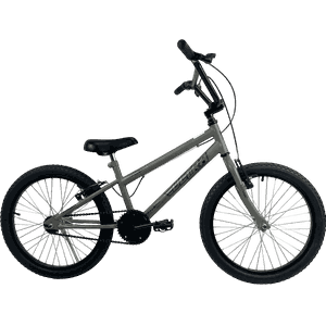 Bicicleta Ultra Cross Aro 20 Cinza e Pretoㅤㅤㅤㅤㅤㅤㅤㅤㅤㅤㅤㅤㅤ