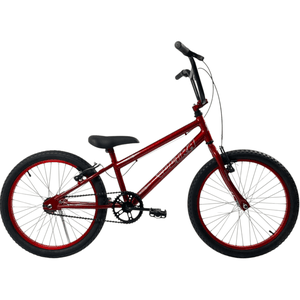 Bicicleta Ultra Cross Aro 20 Vermelha e Pretaㅤㅤㅤㅤㅤㅤㅤㅤㅤㅤ
