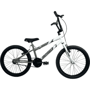 Bicicleta Ultra UM20 Aro 20 Branco e Cinza e Pretoㅤㅤㅤㅤㅤ