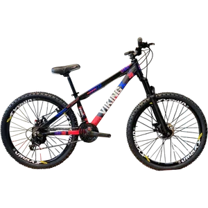 Bicicleta Vikingx Aro 26 Tuff-30 Sshimano Preta Azul e Branca Bicicleta Vikingx Aro 26 Tuff-30 Sshimano Preta Azul e Branca