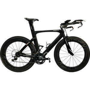 Bicicleta Wilier Triestina Blade Aro 700 105 20v Preto Fosco e Branca - Seminova