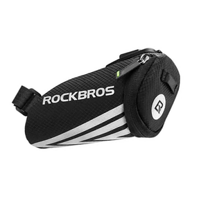 Bolsa de Selim Rockbros Clip Preta e Cinza