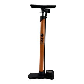 Bomba WG Oficina Aço com Manômetro Laranja