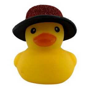 Buzina Pato Amarelo com Chapéu Vermelho