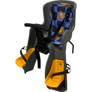 Cadeirinha Dianteira Sheng Fa c/Engate Rapido Cinza Cadeirinha Dianteira Sheng Fa c/Engate Rapido Cinza