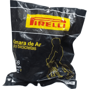 Camara a26 Pirelli PE-26 26x1.1/2.0 Valvula Schrader 33mm Bico Grosso